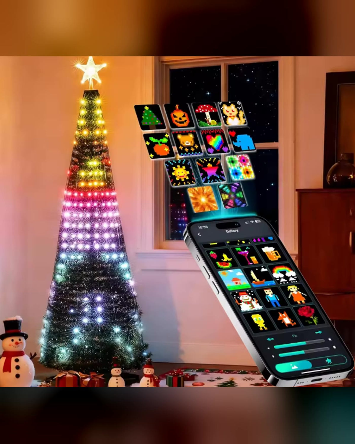 Wondr Light Smart Christmas Tree Lights